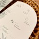 Faire-part mariage - Rondeur sauge