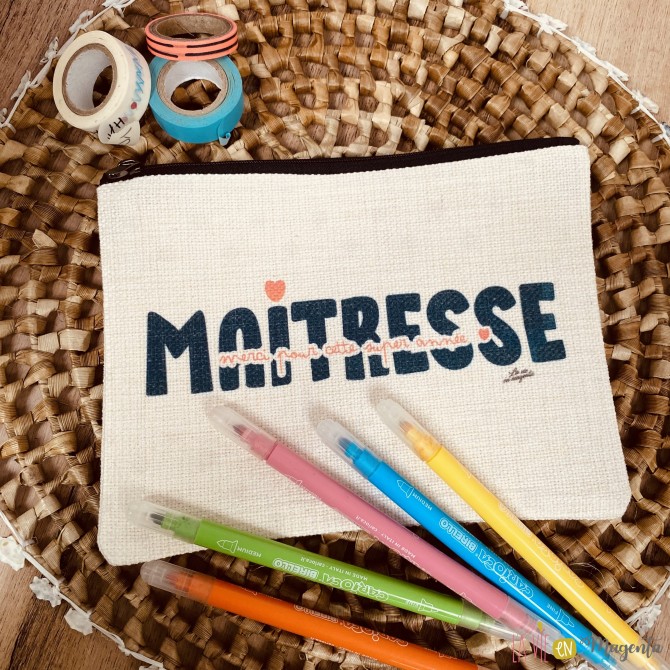 Trousse maitresse, merci pour cette année