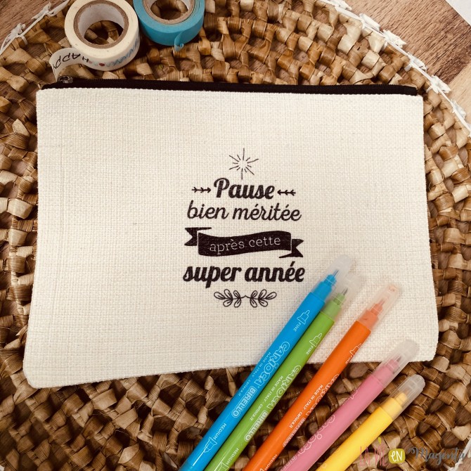 Trousse pause bien méritée après cette super année