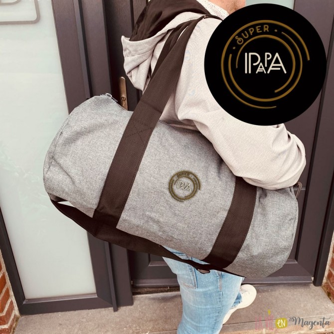 Sac de sport super papa rond