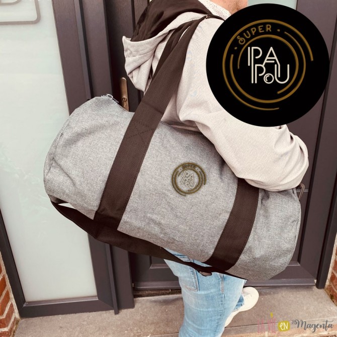 Sac de sport super papou rond