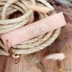 Porte-clés lanière - maitresse en or